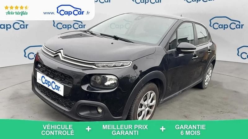 Occasion Citroën C3 Feel 82 ch (60 kW) 2017 Noir Berline