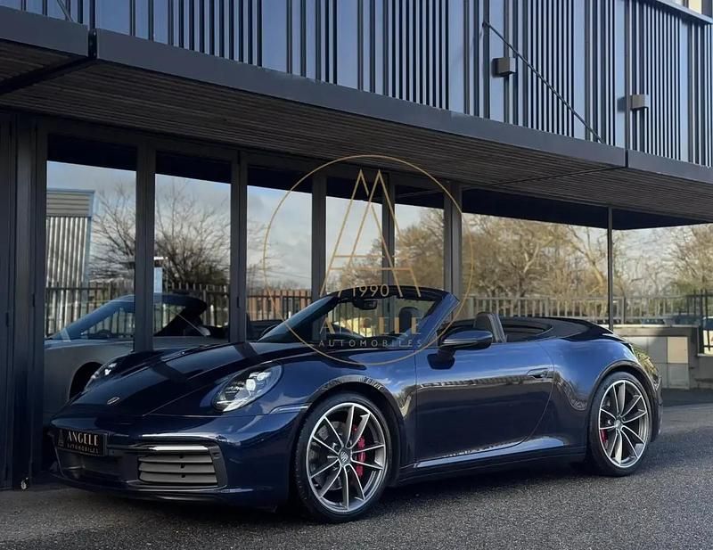 Occasion Porsche 911 Carrera S Cabriolet 450 ch (330 kW) 2019 Bleu Cabriolet