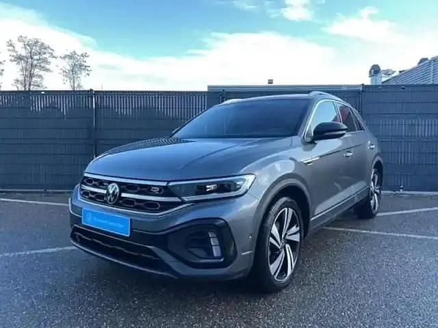 Gris indium métallisée/toit noir Utilisé 2022 VW T-Roc R-line SUV | 27 900 € (Prix juste) - Image 1/4
