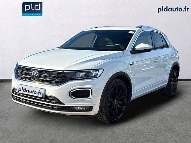 Blanc Utilisé 2021 VW T-Roc R-line SUV | 29 990 € (Prix juste) - Image 1/4