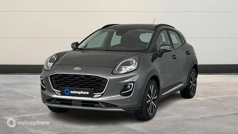 Gris Occasion 2020 Ford Puma Titanium SUV | 17 999 € (Prix assez cher) - Image 1/4