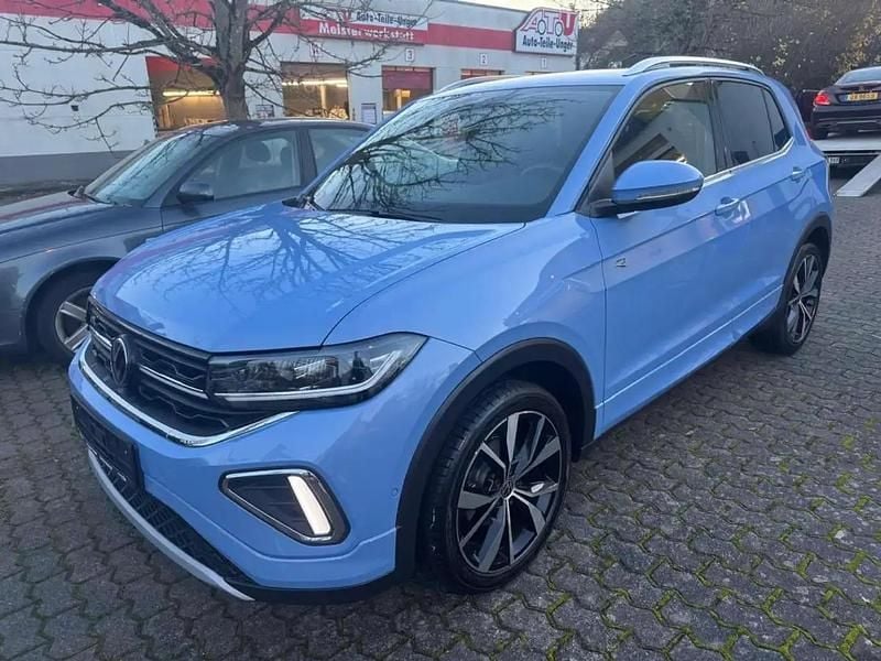 Bleu Occasion 2024 VW T-Cross R-line SUV | 26 950 € (Super prix) - Image 1/4