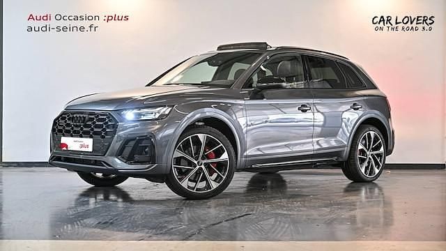 Gris daytona nacré Utilisé 2024 Audi Q5 S-Line SUV | 58 990 € (Prix assez cher) - Image 1/4