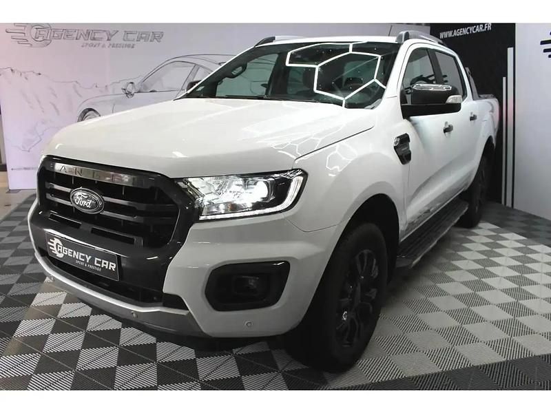 Occasion Ford Ranger Wildtrack 170 ch (125 kW) 2021 Blanc Pick-up