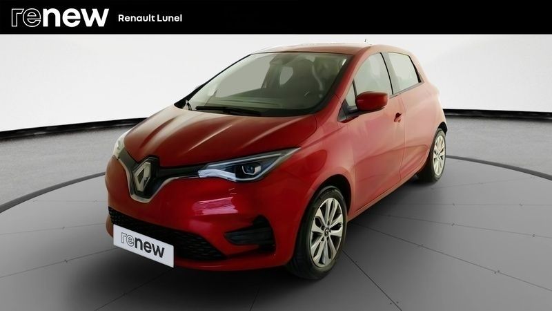 Rouge Utilisé 2021 Renault Zoe Zen Citadine | 12 499 € (Bon prix) - Image 1/4