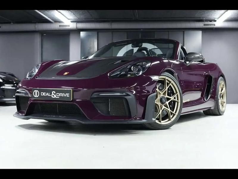 Mauve Occasion 2025 Porsche Boxster Spyder Cabriolet | 169 990 € - Image 1/4