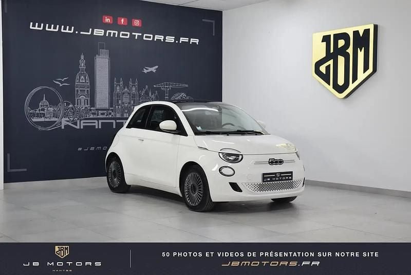 Blanc Utilisé 2022 Fiat 500e Berline | 13 890 € (Super prix) - Image 1/4