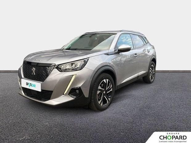 Gris Utilisé 2021 Peugeot 2008 Allure SUV | 14 295 € (Prix juste) - Image 1/4