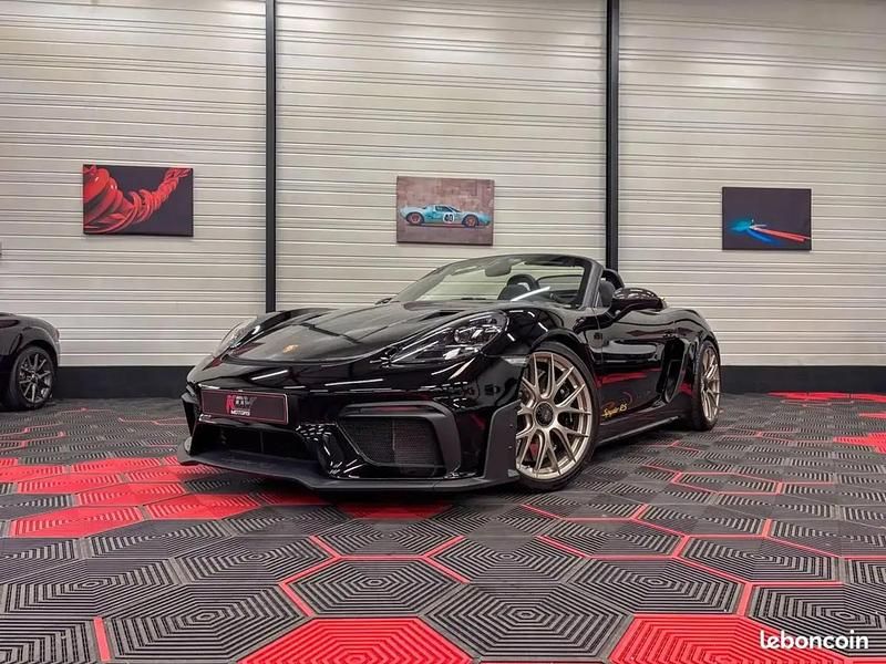 Noir Occasion 2024 Porsche 718 Spyder Cabriolet | 174 990 € - Image 1/4