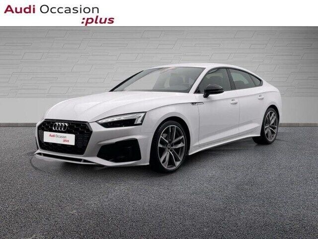 Blanc ibis Utilisé 2022 Audi A5 Sportback S-Line Berline | 33 290 € (Bon prix) - Image 1/4