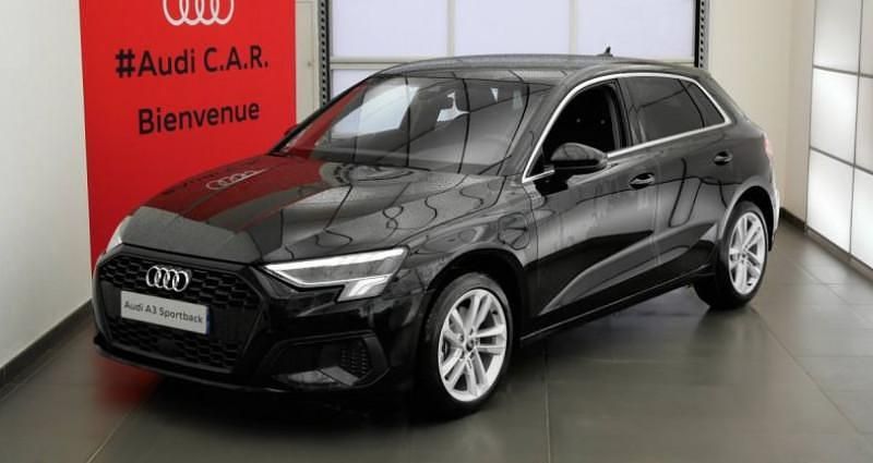 Noir mythe métallisé Utilisé 2024 Audi A3 Sportback e-tron Business Citadine | 34 900 € (Prix juste) - Image 1/4