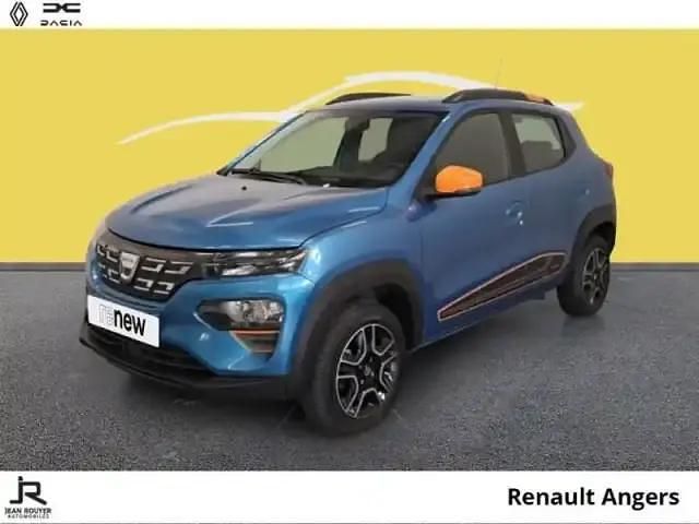 Bleu Occasion 2021 Dacia Spring Comfort Plus Citadine | 10 490 € (Prix assez cher) - Image 1/4