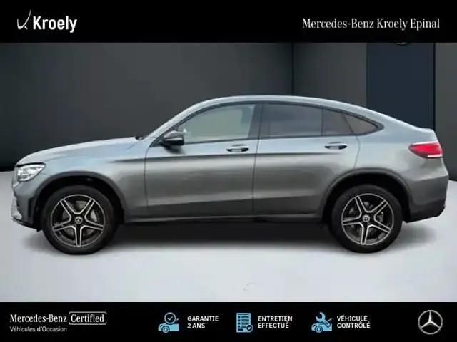 Occasion Mercedes GLC300e AMG line 2022 Gris sélénite métallisé Coupé