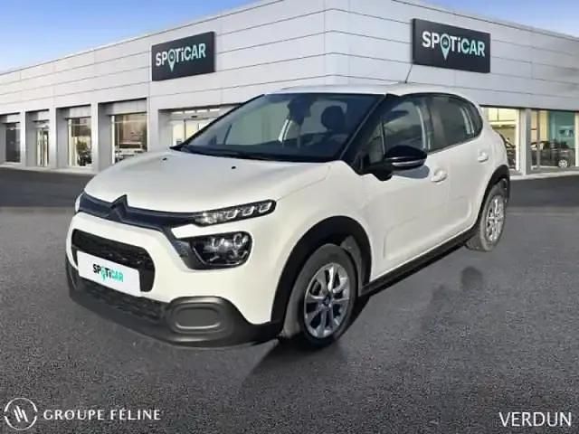 Blanc Utilisé 2020 Citroën C3 Feel Citadine | 8 990 € (Prix juste) - Image 1/4