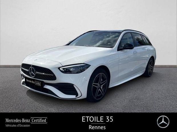 Blanc Utilisé 2024 Mercedes C300e AMG line | 46 890 € - Image 1/4