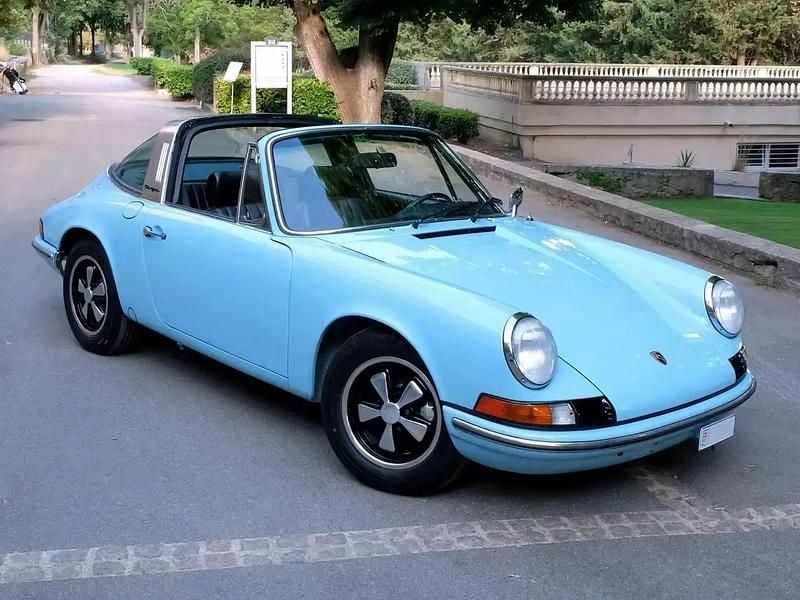Bleu Occasion 1972 Porsche 911 Cabriolet | 124 800 € - Image 1/4