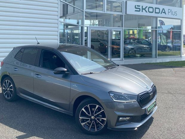 Noir Utilisé 2024 Skoda Fabia Monte Carlo Citadine | 21 490 € (Prix juste) - Image 1/4