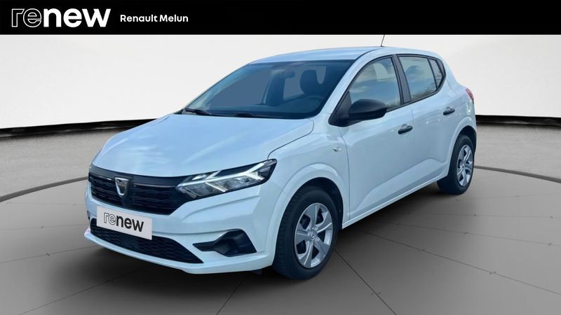 Blanc Utilisé 2022 Dacia Sandero Essentiel Citadine | 9 900 € - Image 1/4