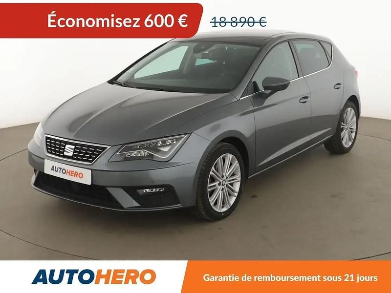 Gris Utilisé 2017 Seat Leon XCELLENCE Berline | 18 290 € (Prix juste) - Image 1/2