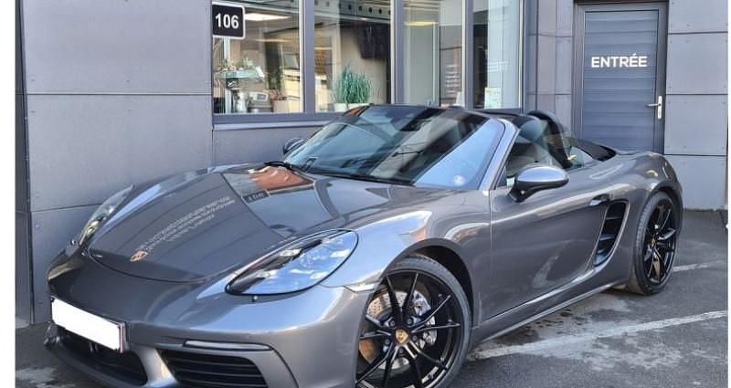 Gris Utilisé 2017 Porsche 718 Boxster Cabriolet | 59 950 € - Image 1/4