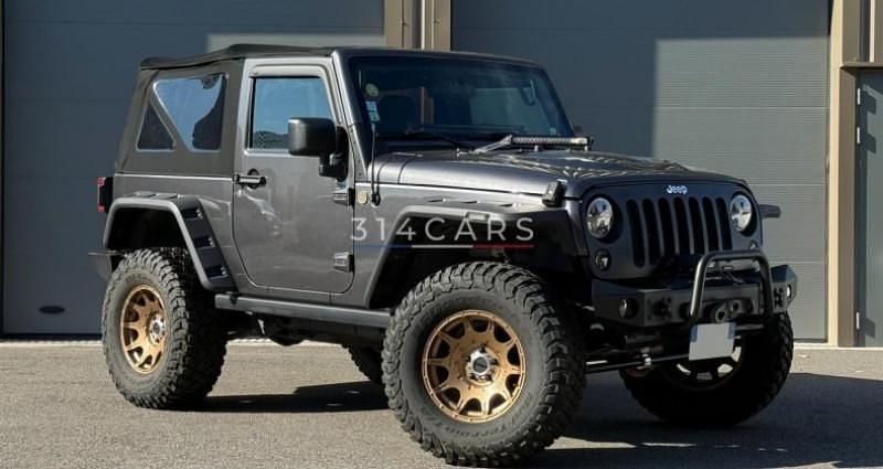 Noir Occasion 2008 Jeep Wrangler SUV | 26 490 € - Image 1/4