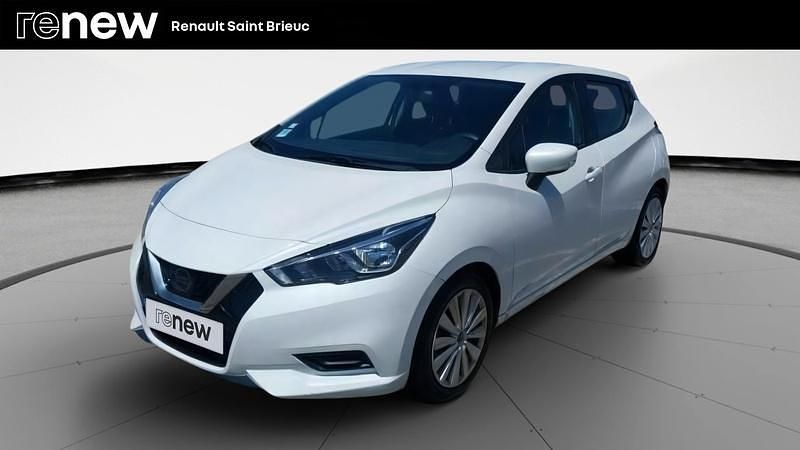 Blanc Utilisé 2019 Nissan Micra N-Connecta Citadine | 11 500 € (Prix juste) - Image 1/4