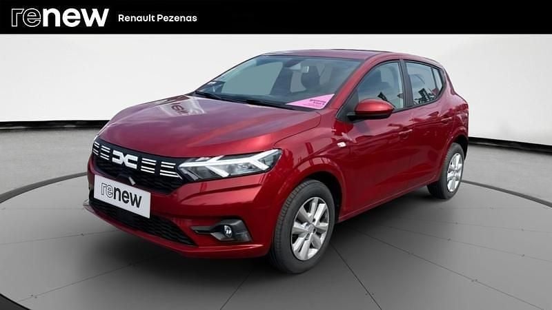 Rouge Utilisé 2024 Dacia Sandero Expression Citadine | 15 899 € (Prix juste) - Image 1/4