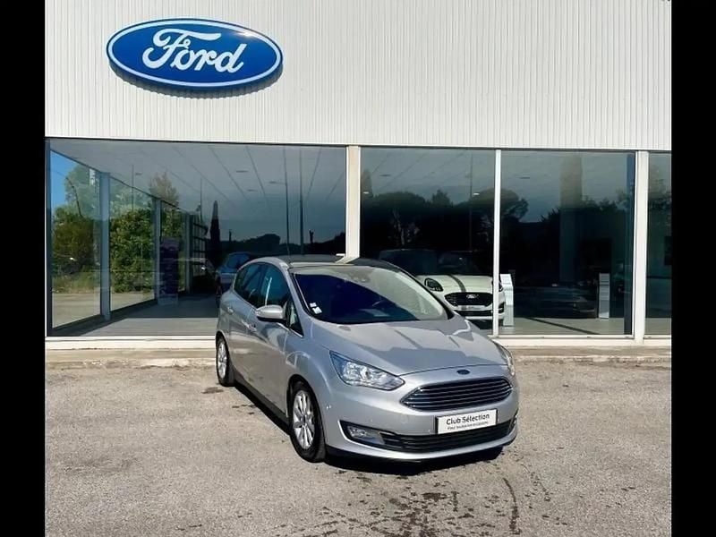 Gris Utilisé 2016 Ford C-MAX Titanium Monospace | 13 400 € (Prix assez cher) - Image 1/4