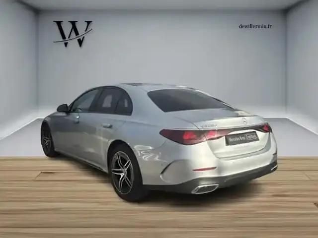 Occasion Mercedes E220 AMG line 2025 Argent hightech métallisé Berline