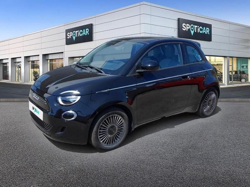 Noir Utilisé 2021 Fiat 500e Berline | 13 400 € (Bon prix) - Image 1/4