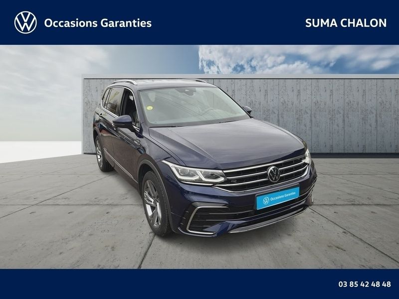 Bleu Utilisé 2021 VW Tiguan Allspace SUV | 39 990 € (Prix juste) - Image 1/3