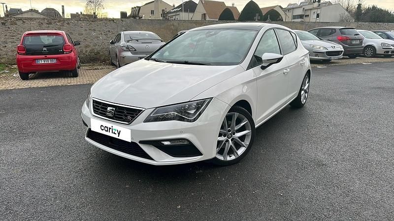 Blanc Occasion 2019 Seat Leon FR Berline | 14 390 € (Prix juste) - Image 1/4