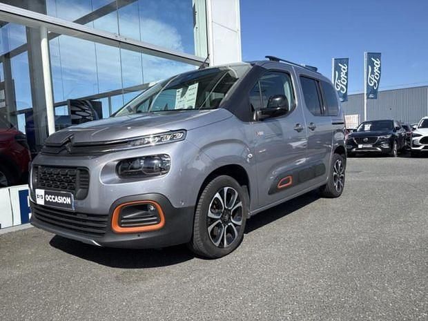 Gris Utilisé 2021 Citroën Berlingo Shine Monospace | 22 490 € (Bon prix) - Image 1/4