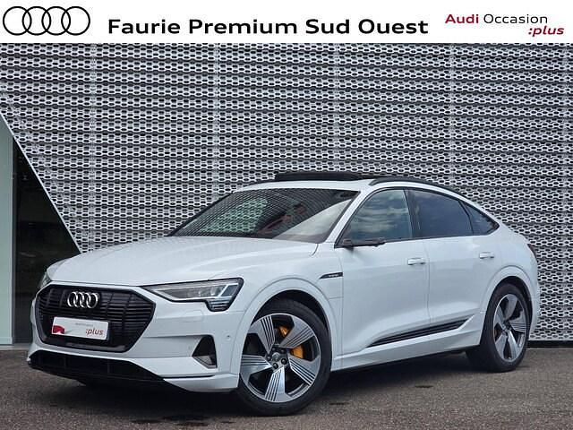Blanc glacier métallisé Occasion 2020 Audi e-tron Sportback Advanced SUV | 33 490 € (Prix juste) - Image 1/4