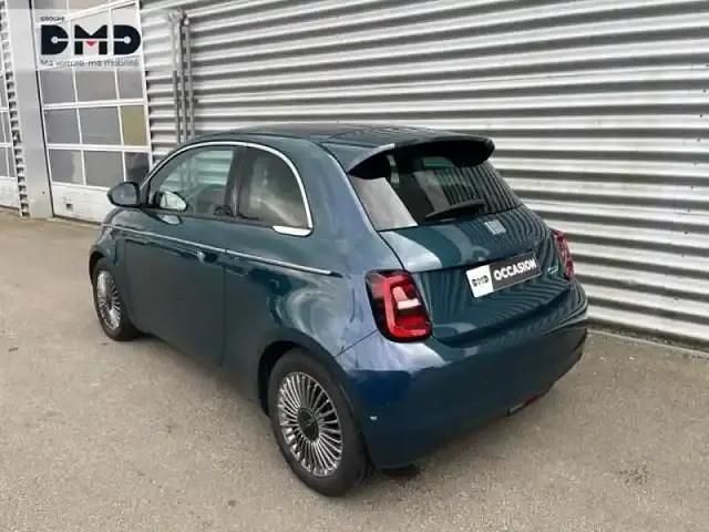 Occasion Fiat 500e Style 69 kW (95 ch) 2023 Ocean green métal Citadine