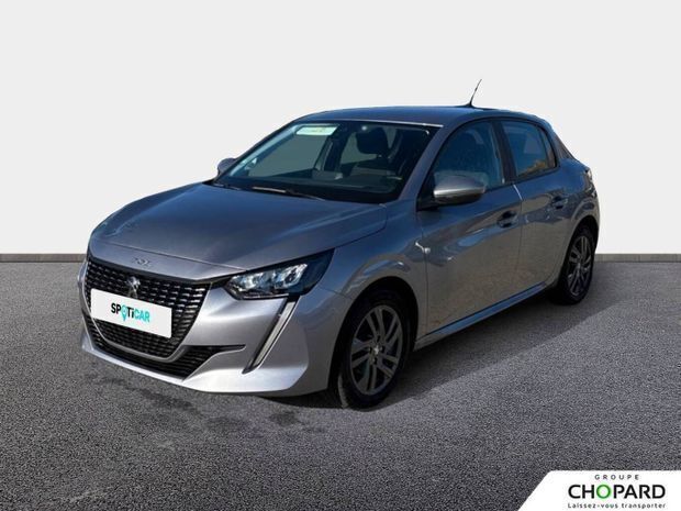 Gris Utilisé 2022 Peugeot 208 Business-Line Citadine | 11 490 € (Bon prix) - Image 1/4