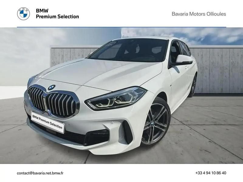 Blanc Utilisé 2022 BMW 118 M Sport Citadine | 27 790 € (Prix assez cher) - Image 1/4