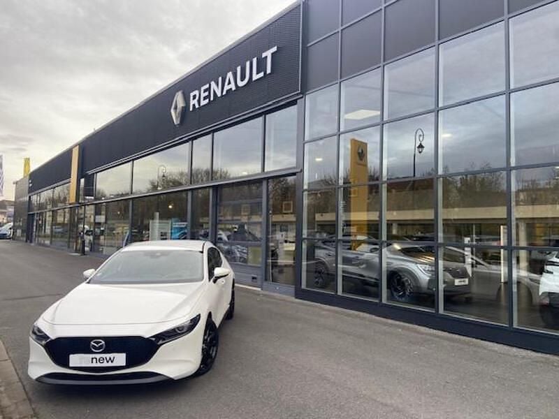 Blanc Utilisé 2021 Mazda 3 Exclusive Berline | 21 990 € - Image 1/4