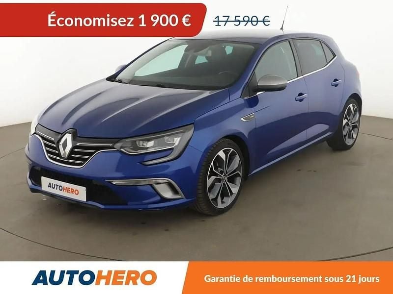 Bleu Occasion 2019 Renault Mégane IV Intens Berline | 15 690 € (Prix juste) - Image 1/2