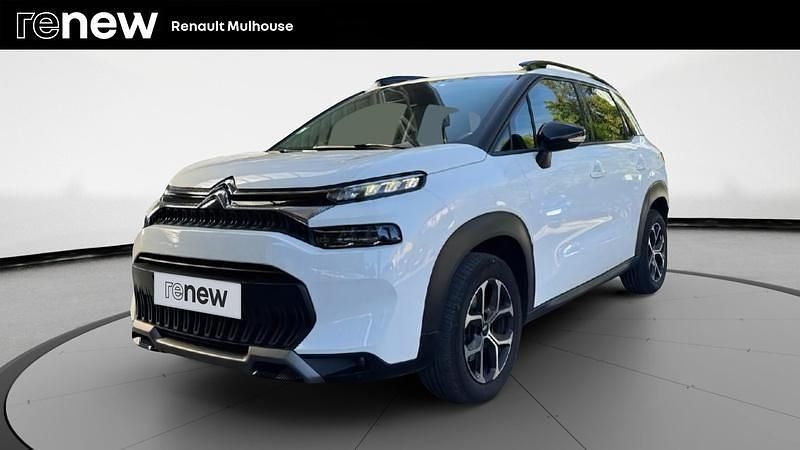 Blanc Utilisé 2022 Citroën C3 Aircross PureTech SUV | 12 499 € (Bon prix) - Image 1/4