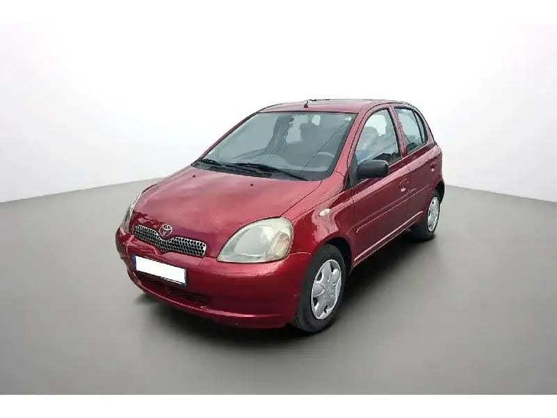 Rouge Utilisé 2002 Toyota Yaris Sol Citadine | 4 990 € - Image 1/4
