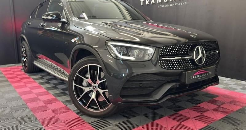 Gris Utilisé 2021 Mercedes GLC300e AMG line Coupé | 39 490 € (Super prix) - Image 1/4