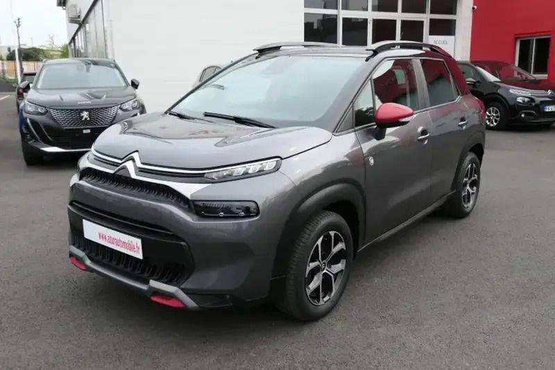 Gris Utilisé 2022 Citroën C3 Aircross PureTech SUV | 18 990 € (Prix cher) - Image 1/4