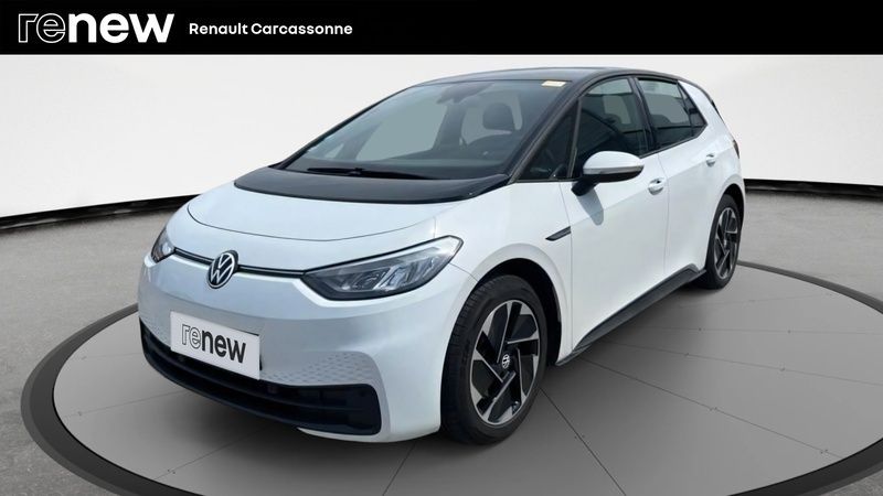 Blanc Utilisé 2021 VW ID.3 Pro Performance Citadine | 16 890 € (Prix juste) - Image 1/4