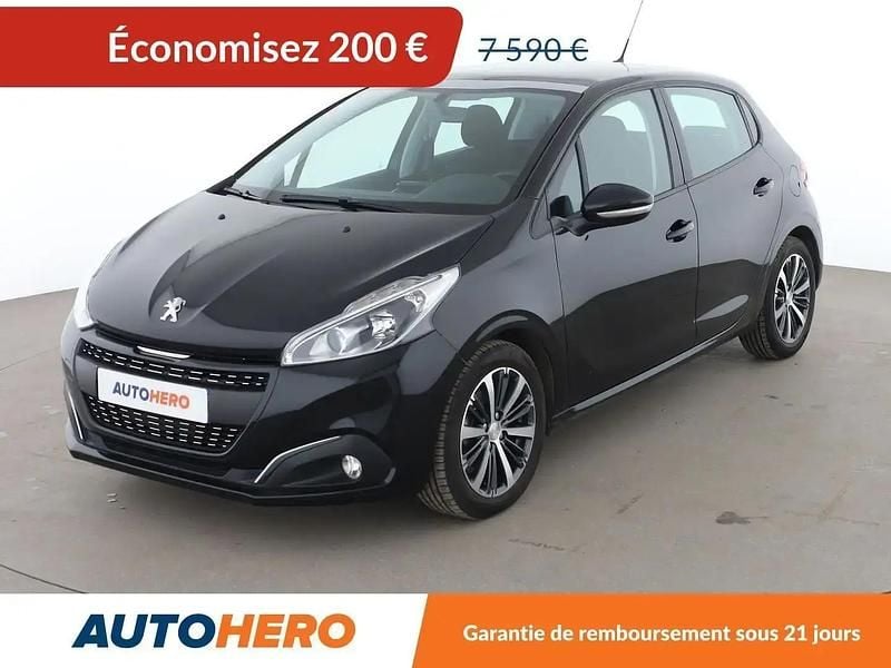 Noir Occasion 2017 Peugeot 208 Active Citadine | 7 390 € (Prix juste) - Image 1/2