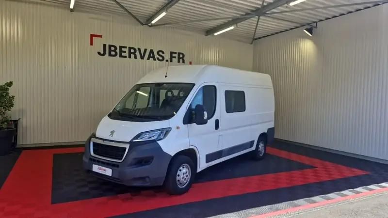 Blanc Utilisé 2018 Peugeot Boxer Premium Van | 19 990 € (Prix juste) - Image 1/4