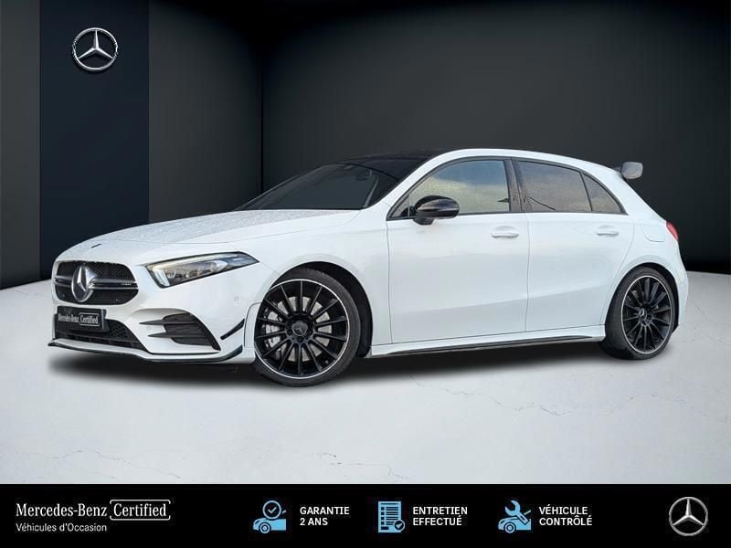 Blanc Utilisé 2019 Mercedes A35 AMG AMG Berline | 39 490 € (Prix assez cher) - Image 1/3
