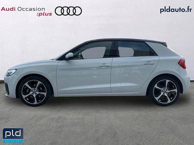 Occasion Audi A1 Sportback Advanced Plus 116 ch (85 kW) 2020 Blanc glacier métallisé Citadine