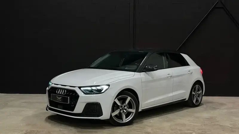 Blanc Utilisé 2019 Audi A1 Sportback S-Line Citadine | 21 990 € (Prix juste) - Image 1/4