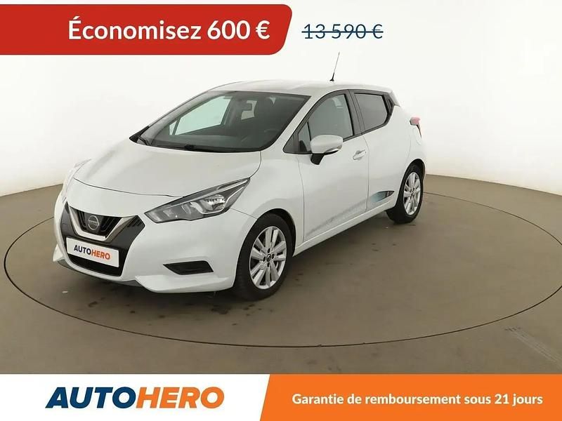 Blanc Occasion 2019 Nissan Micra Citadine | 12 990 € (Prix juste) - Image 1/2